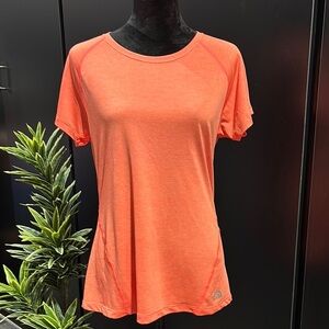 The North Face Athletic scoop neck, soft stretch,logo graphic T, summer,everyday